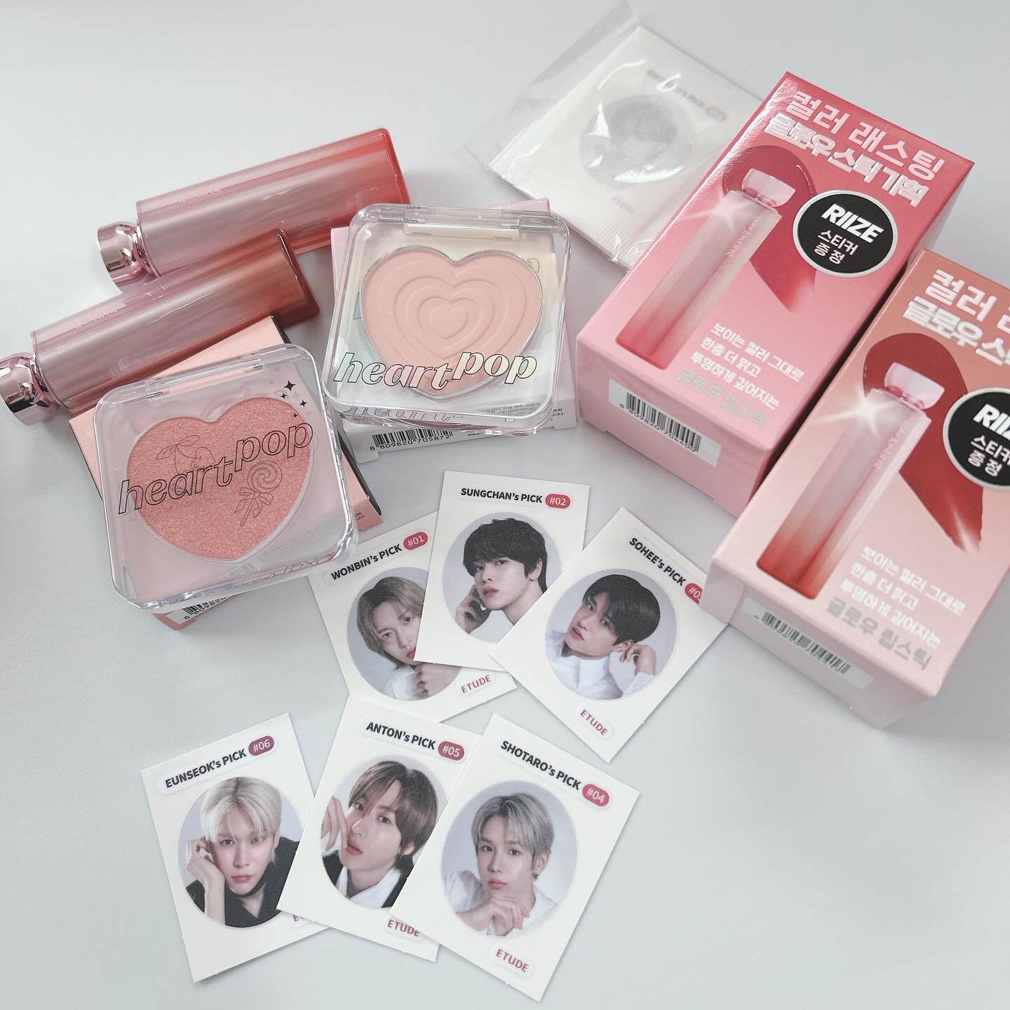 ハートポップブラッシャー/ETUDE/パウダーチークを使ったクチコミ（1枚目）