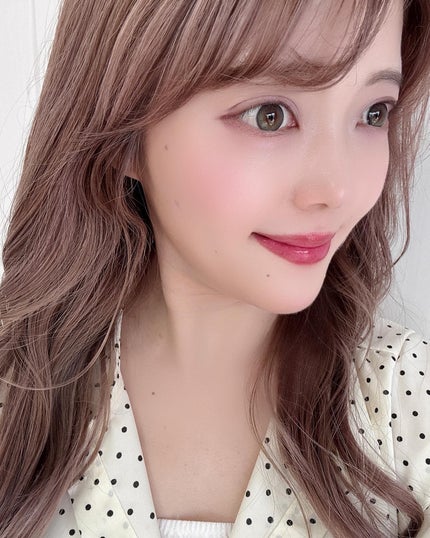 あかり on LIPS 「@olens_jpさんのグレーカラコンレポ👀♡🌸DoubleT..」(4枚目)