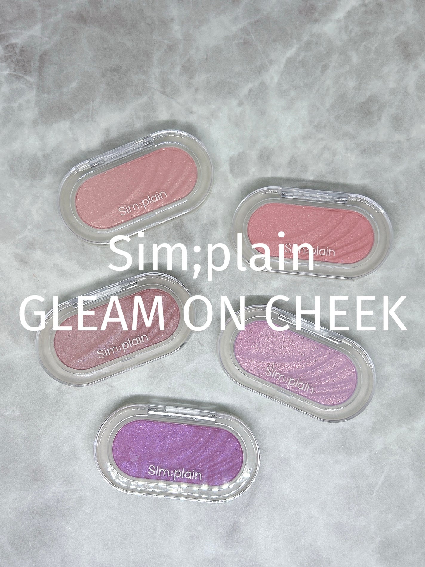 グリームオンチーク/Sim;plain/ジェル・クリームチークを使ったクチコミ(1枚目)