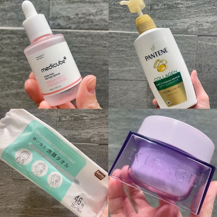 使い捨て洗顔タオル/セリア/クレンジングタオルを使ったクチコミ(2枚目)