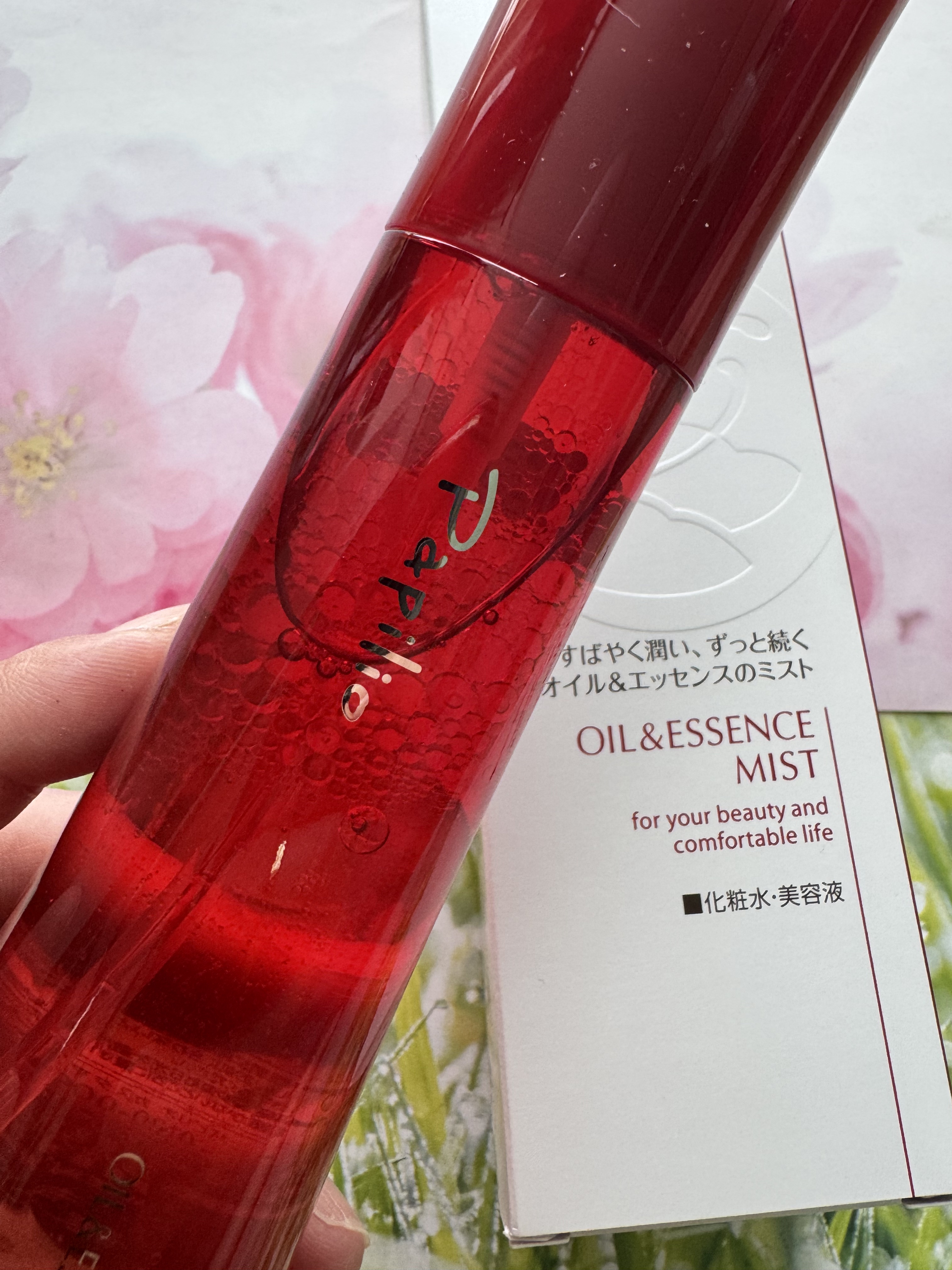 オイル＆エッセンス ミスト/Papilio/ミスト状化粧水を使ったクチコミ（2枚目）