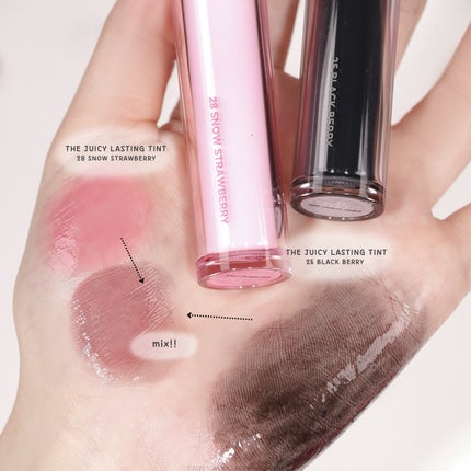 ザ ジューシーラスティングティント/rom&nd/リップティントを使ったクチコミ(10枚目)