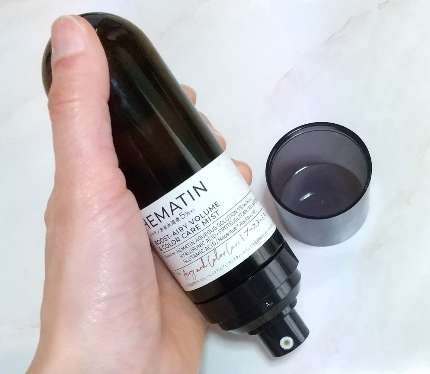 ヘマチン ブースター ミスト/マイブースターズ/ヘアマスク・ヘアパックを使ったクチコミ(2枚目)