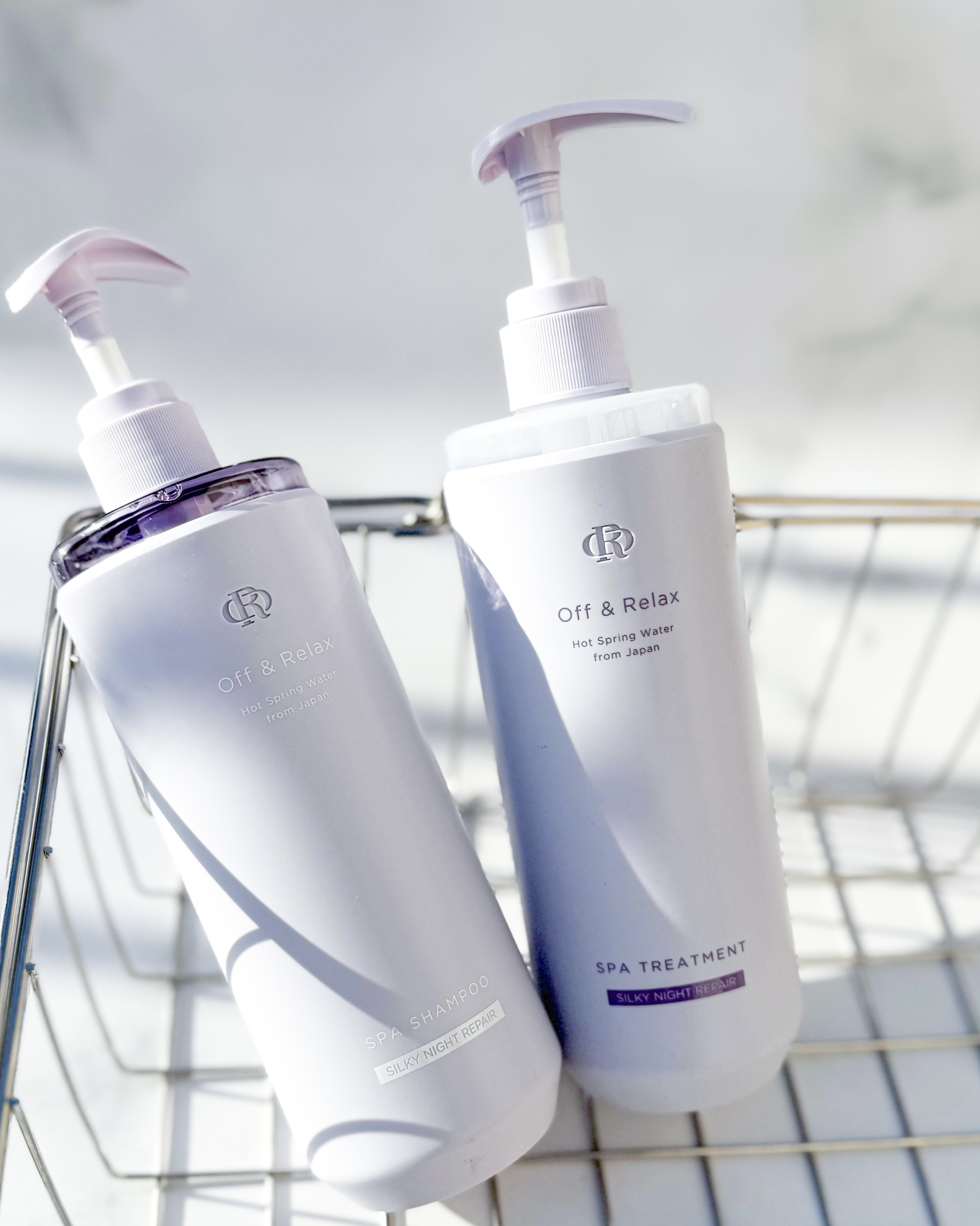 ＯＲ スパ・シャンプー／ヘアトリートメント シルキーナイトリペア/Off&Relax/市販シャンプーを使ったクチコミ（1枚目）