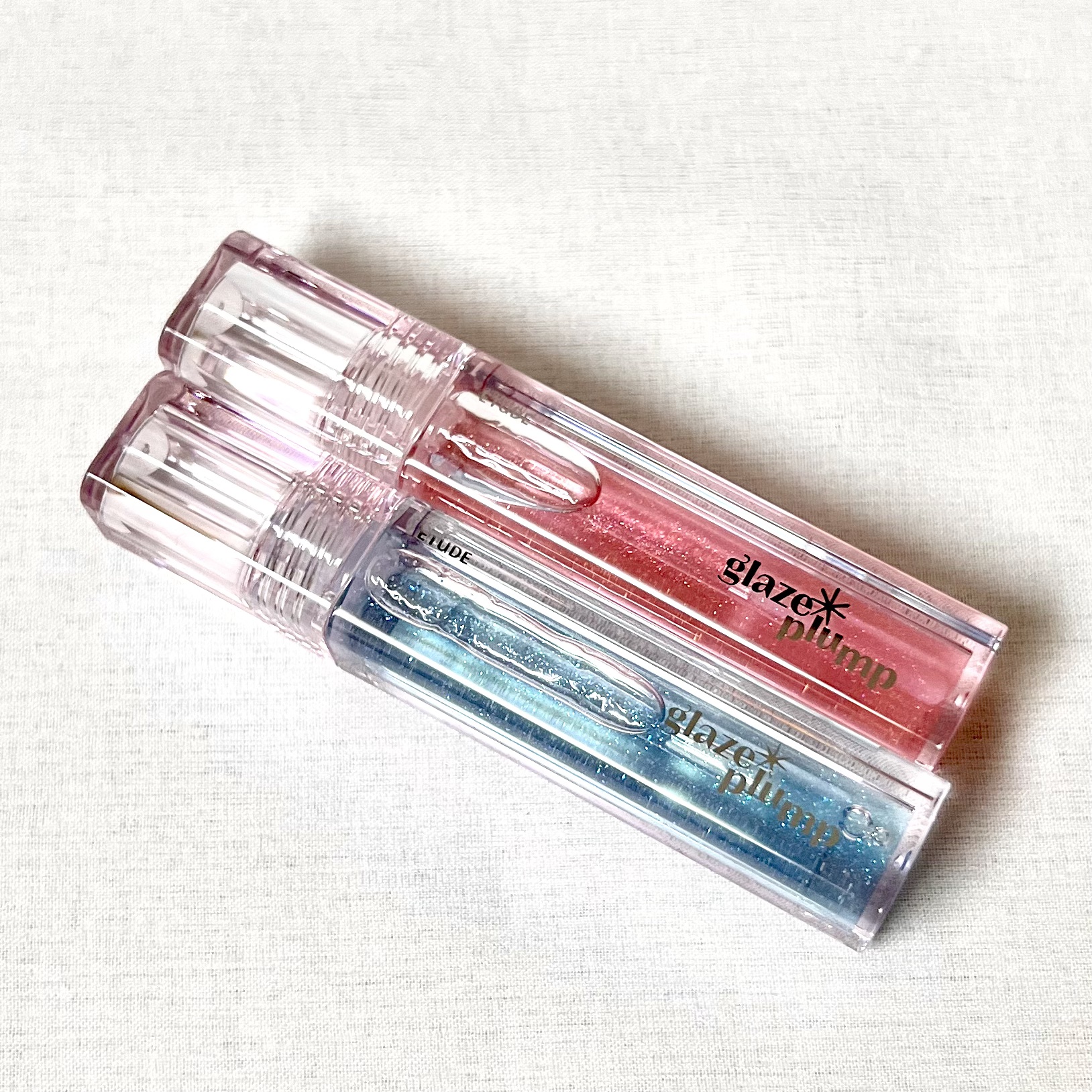 グレーズ プランパーグロス スパークリングブルー/ETUDE/リッププランパーを使ったクチコミ（2枚目）