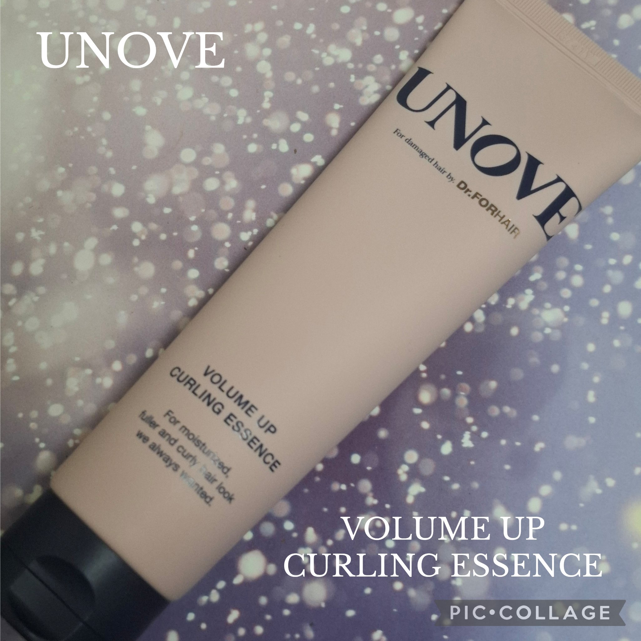 ボリュームアップカーリングエッセンス/UNOVE/ヘアワックス・クリームを使ったクチコミ（1枚目）