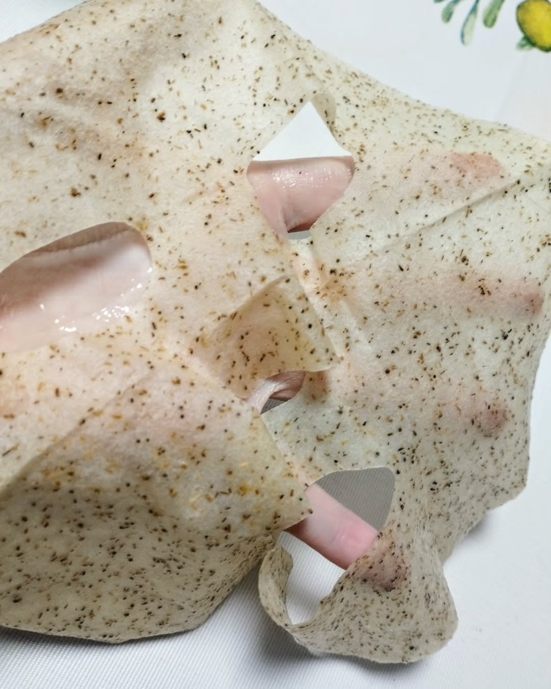 ツボクサスージングハイドロヨモギマスク/LIALUSTER/シートマスク・パックを使ったクチコミ(3枚目)