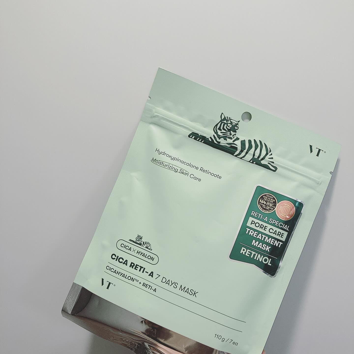 シカレチA セブンデイズマスク/VT/シートマスク・パックを使ったクチコミ（1枚目）