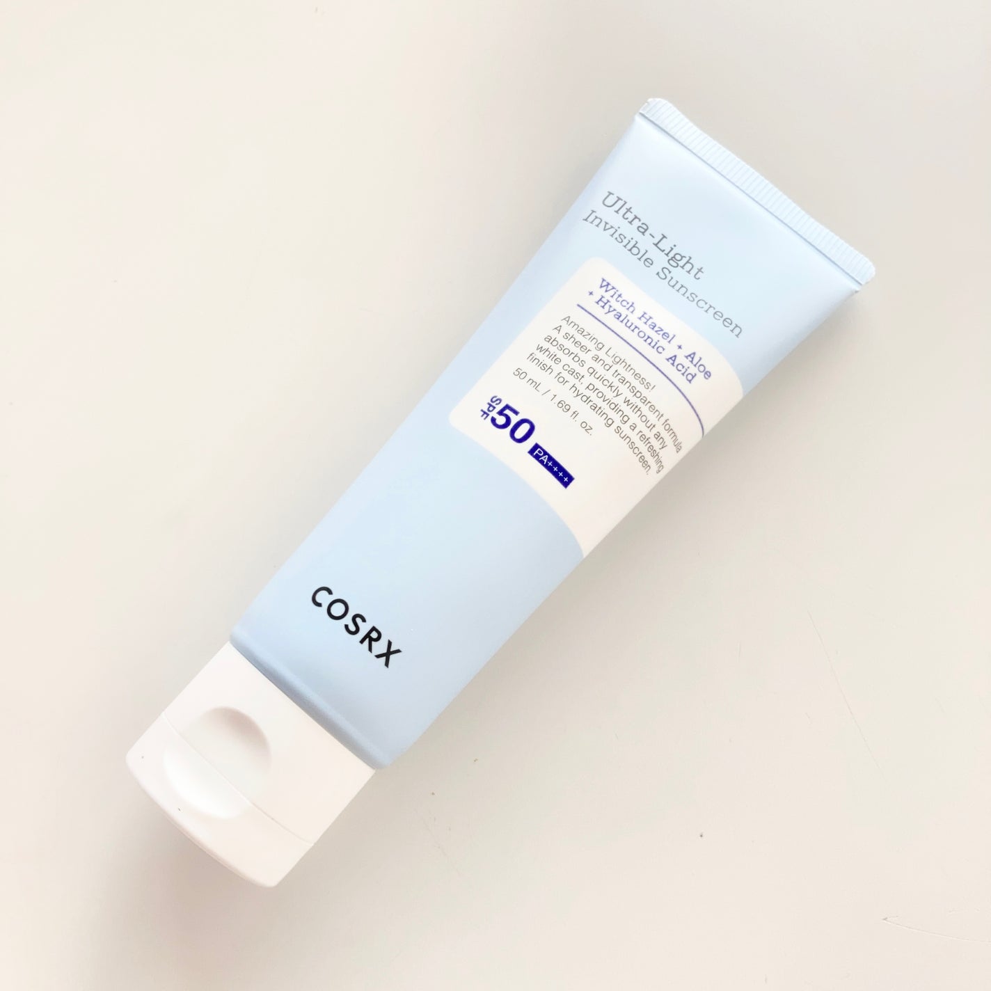 ウルトラライト透明UVクリーム/COSRX/日焼け止めクリームを使ったクチコミ(1枚目)