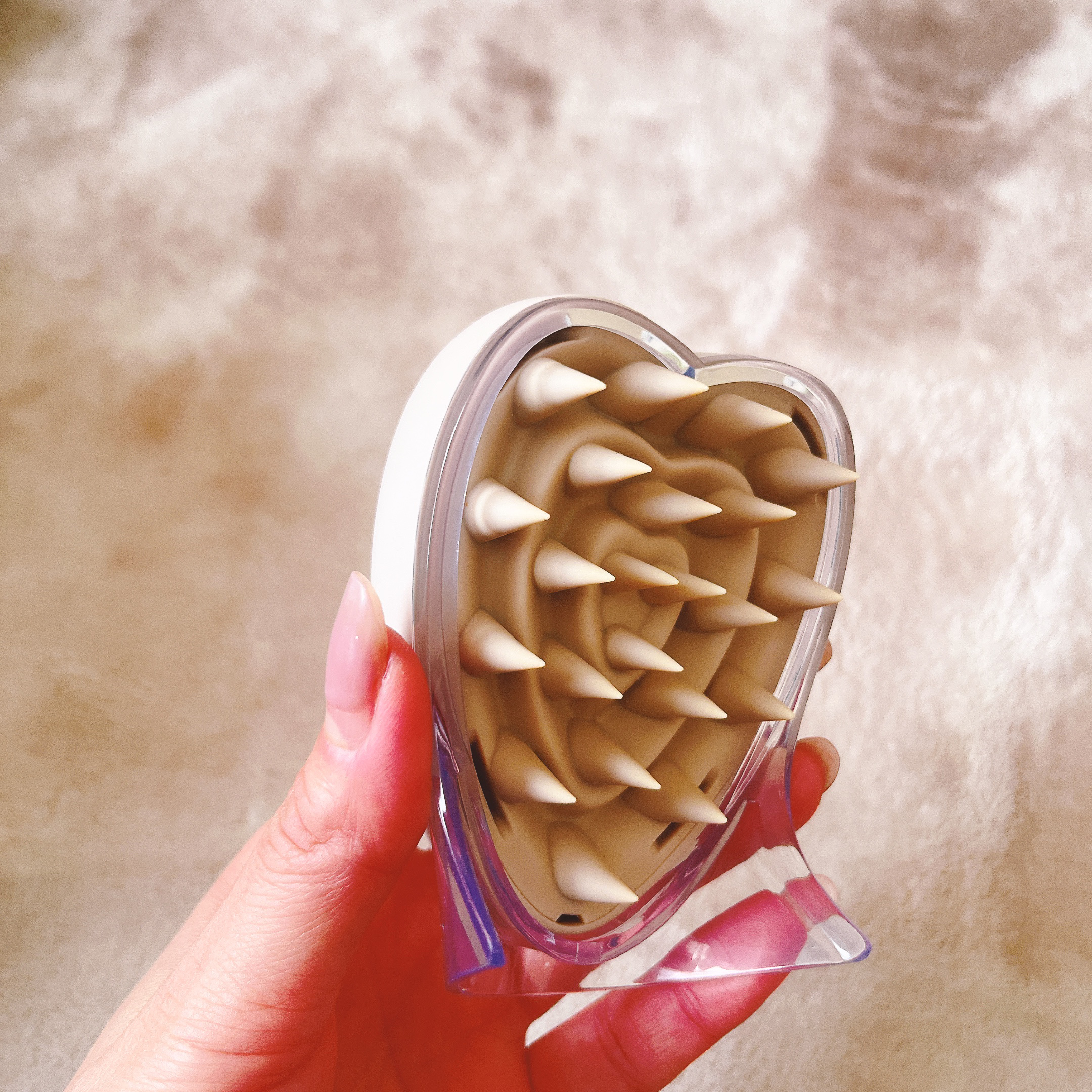 リファ ハートブラシ フォースカルプ マットモカ/ReFa/スカルプブラシを使ったクチコミ（2枚目）