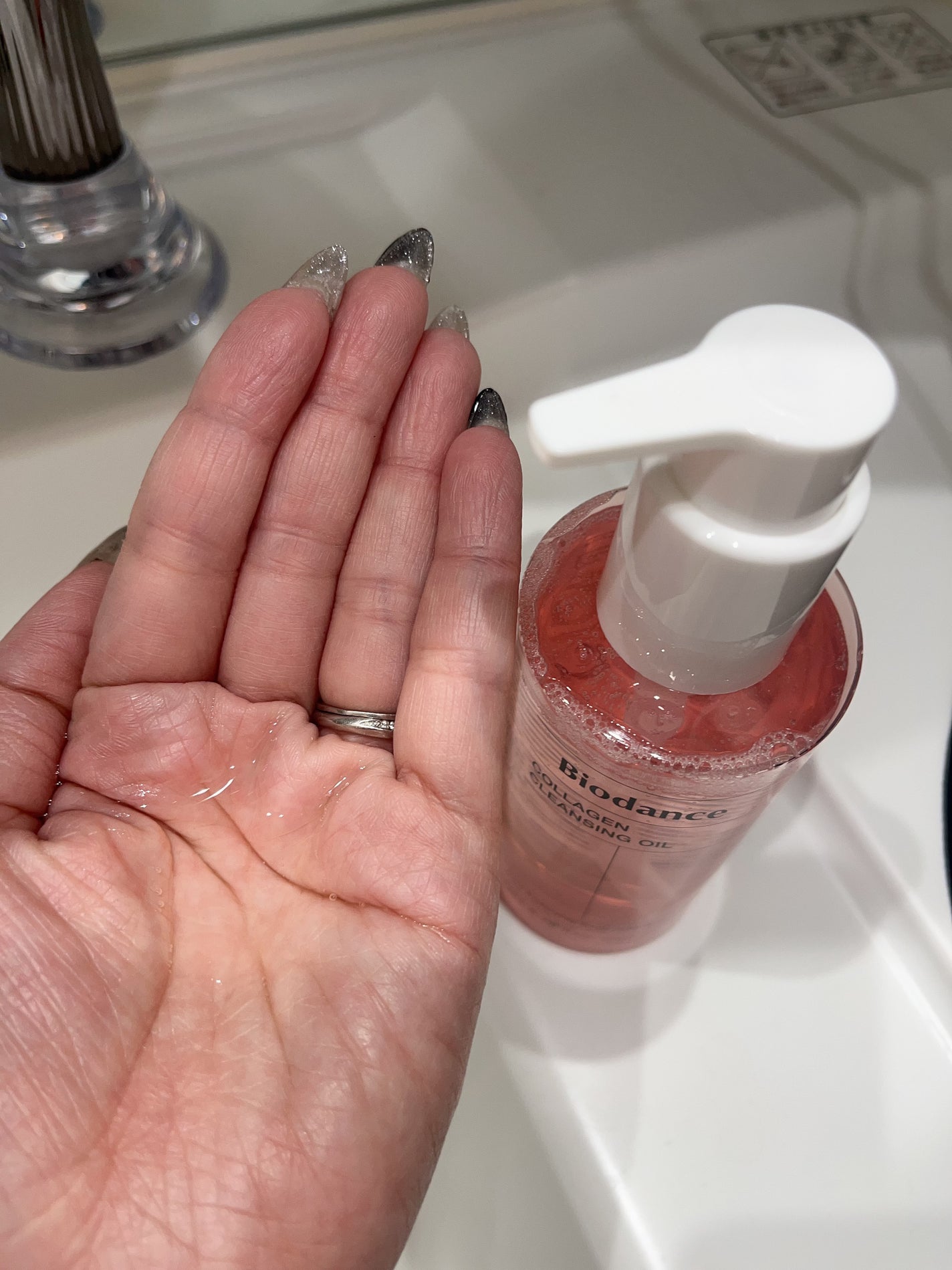 コラーゲンクレンジングオイル/Biodance/オイルクレンジングを使ったクチコミ(3枚目)