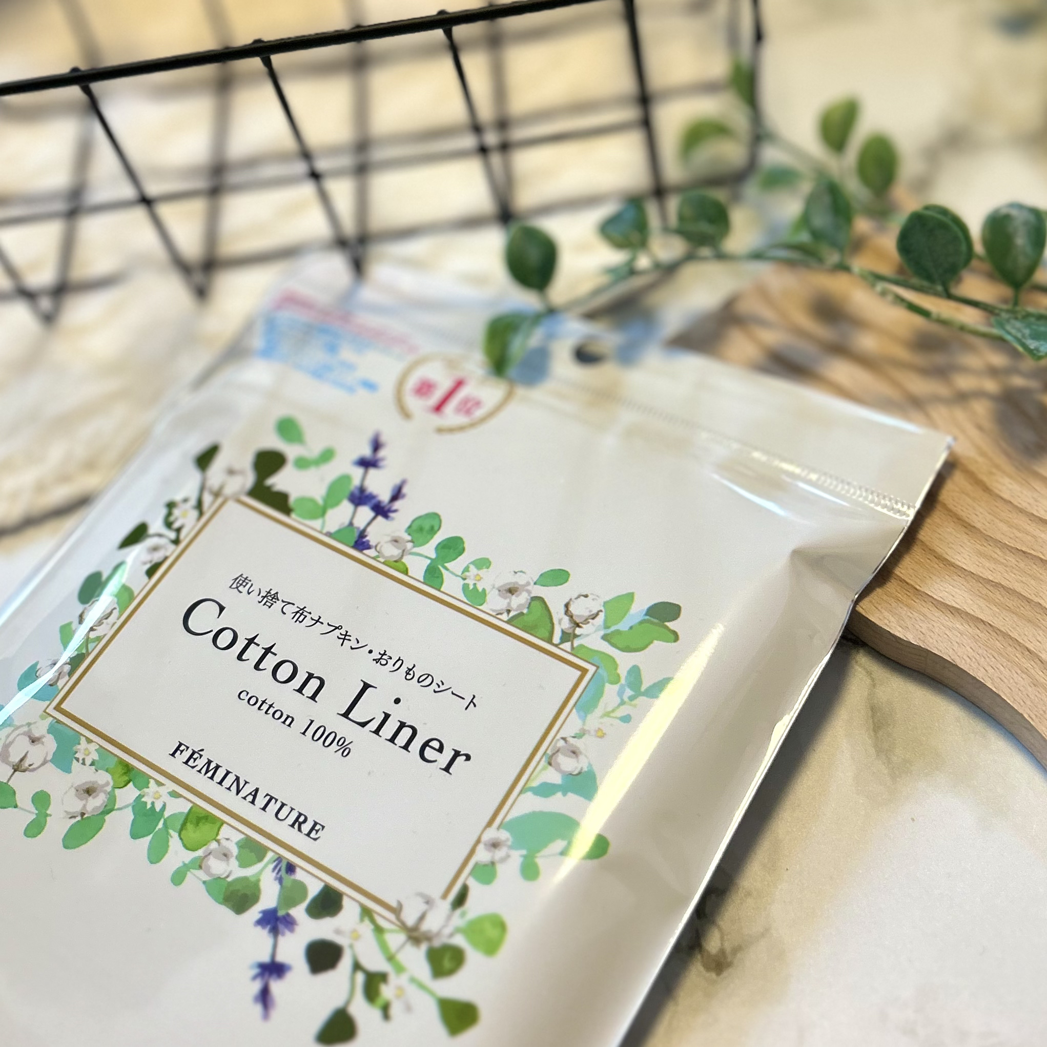 フェミナチュールコットンライナー/ヴィーナスラボ/おりものシートを使ったクチコミ（1枚目）