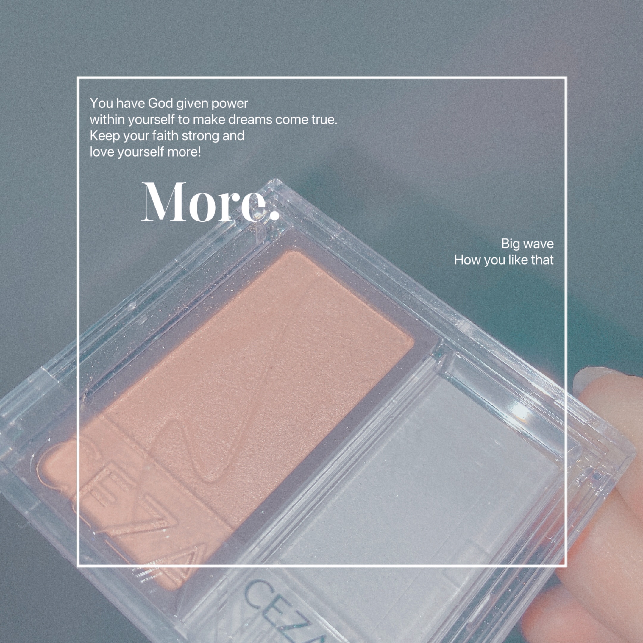 チークブラッシュ/CEZANNE/パウダーチークを使ったクチコミ（1枚目）