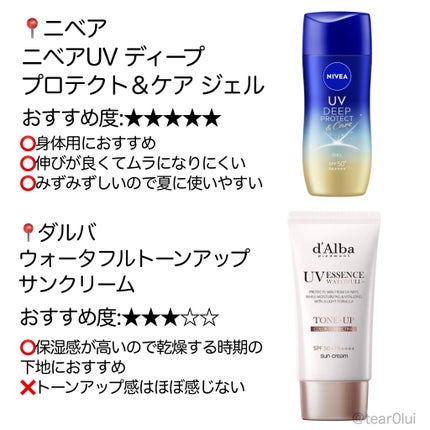 マーメイドスキンジェルUV/キャンメイク/日焼け止めジェルを使ったクチコミ(4枚目)