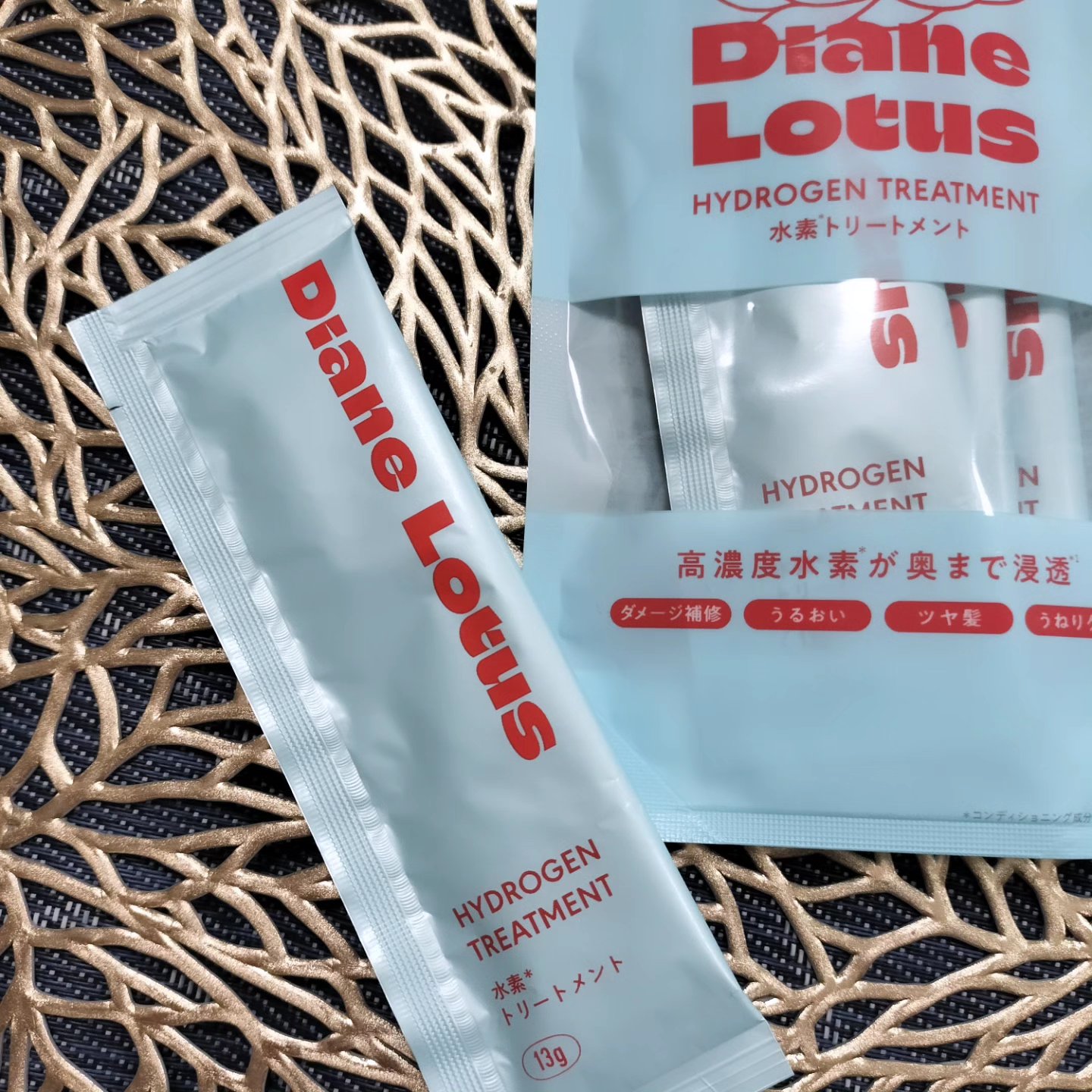 ロータス 水素トリートメント ティー＆シトラスの香り/ダイアン/洗い流すヘアトリートメントを使ったクチコミ（2枚目）