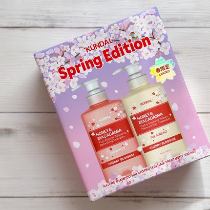 プレミアムヘアケア スペシャルセット スプリングエディション シャンプー&トリートメント/KUNDAL/市販シャンプーを使ったクチコミ(4枚目)