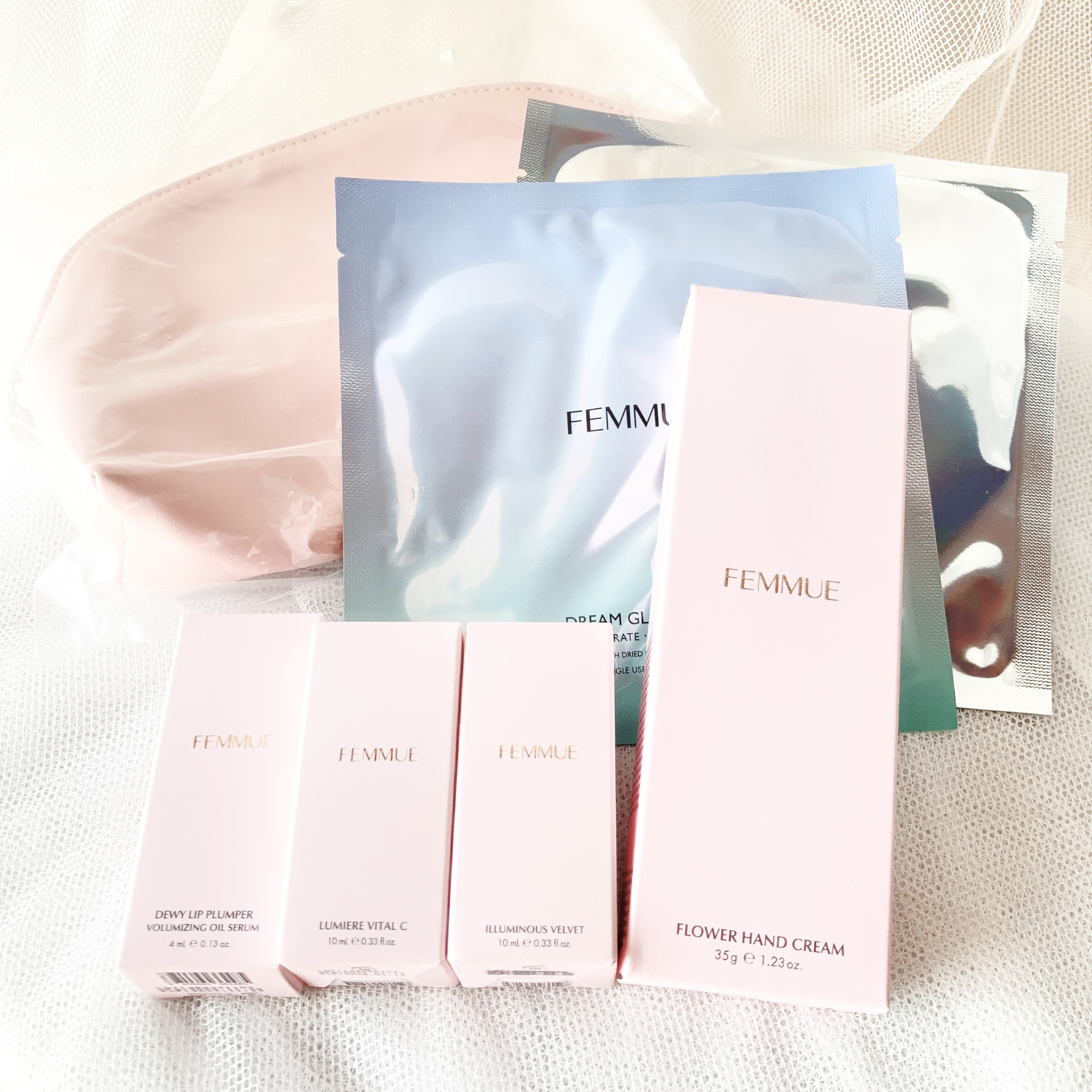 【WEB限定】7th アニバーサリーキット/FEMMUE/スキンケアキットを使ったクチコミ（2枚目）