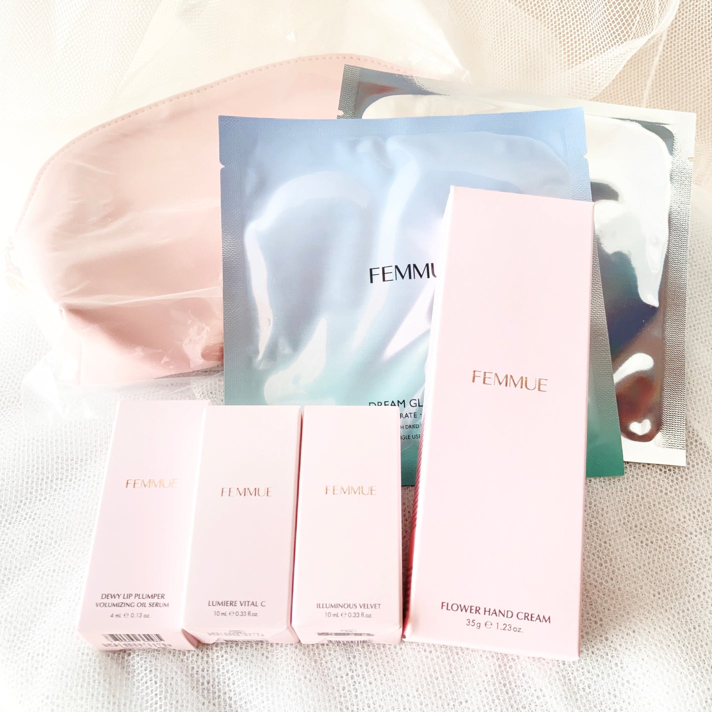 【WEB限定】7th アニバーサリーキット/FEMMUE/スキンケアキットを使ったクチコミ(2枚目)