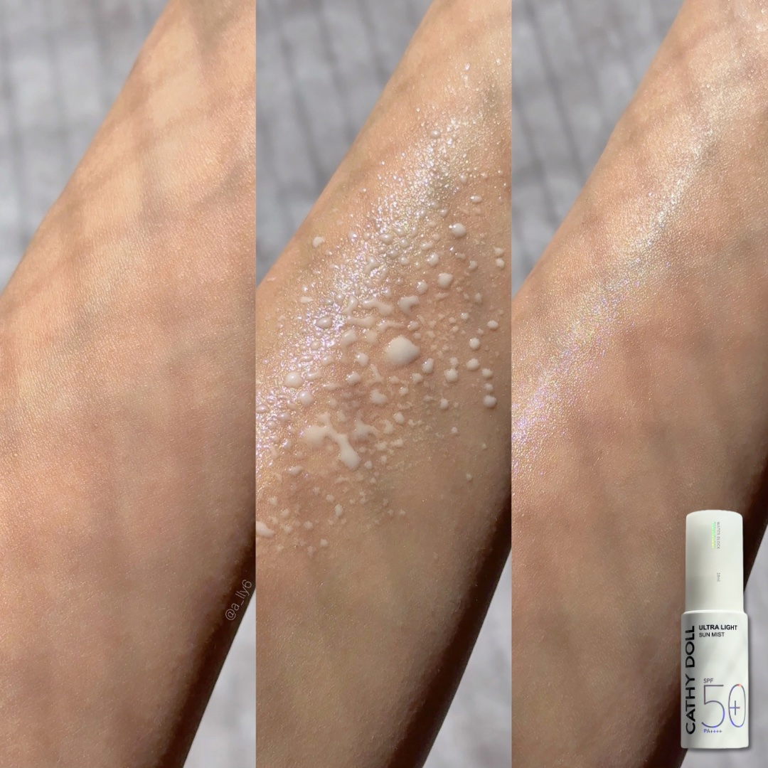 ウルトラライト サンミスト/CathyDoll/日焼け止めミスト・スプレーを使ったクチコミ（2枚目）