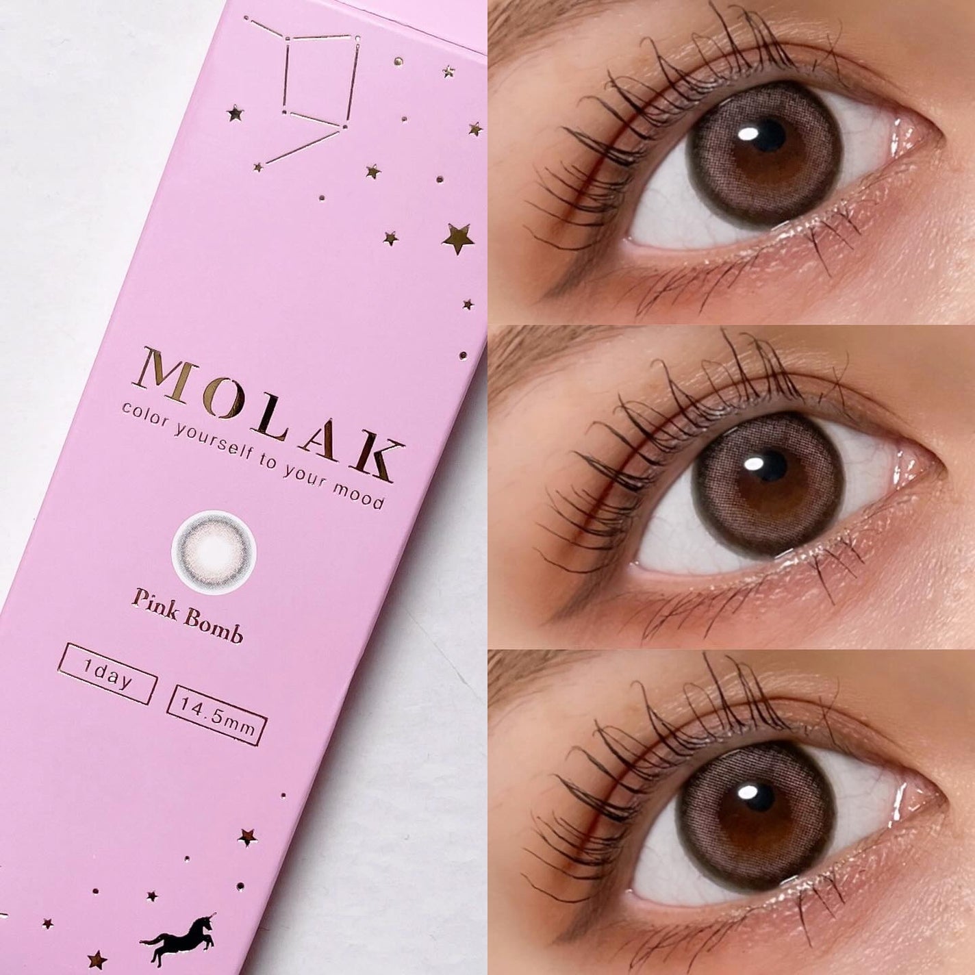 MOLAK 1day/MOLAK/ワンデー(1DAY)カラコンを使ったクチコミ(3枚目)