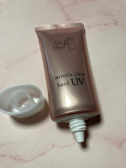 フェザーエフ薬用リンクルクリアハンドUV/ナリス化粧品/その他スキンケアを使ったクチコミ(1枚目)