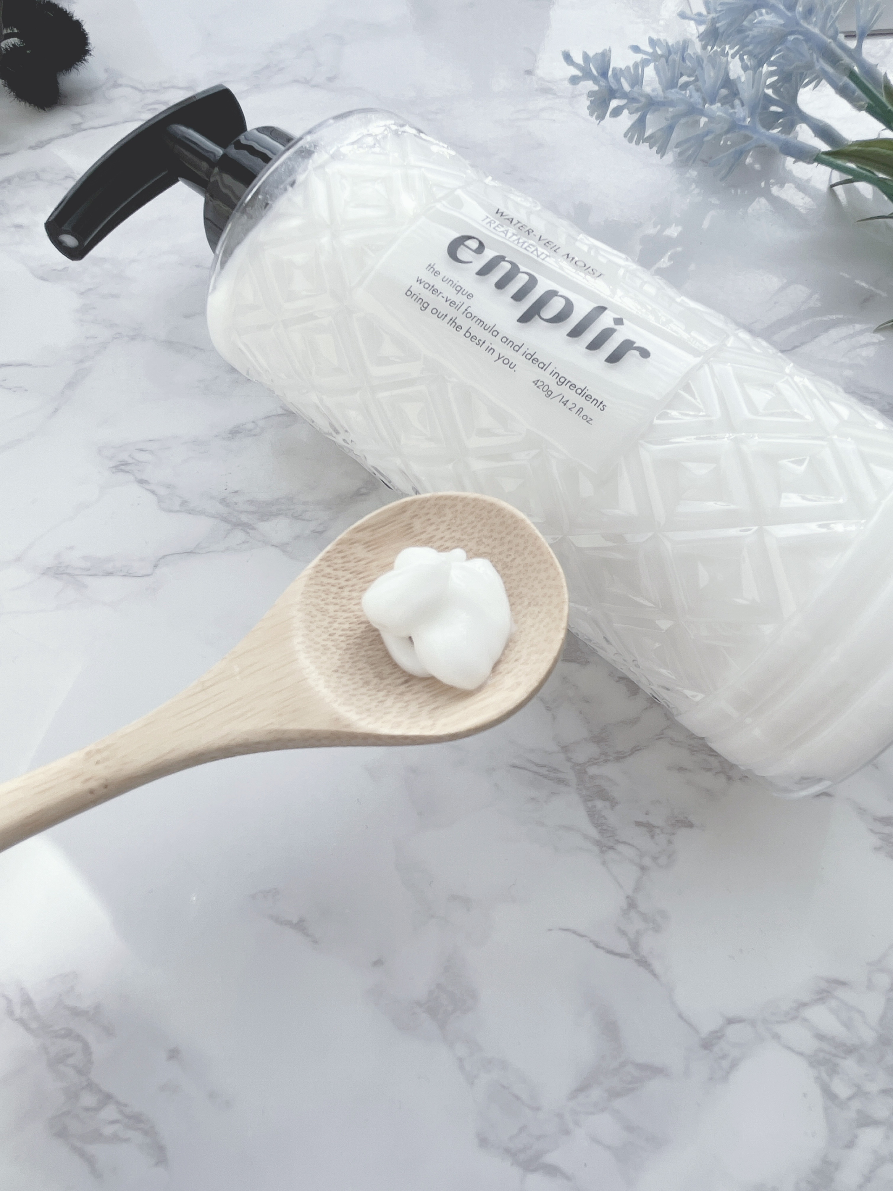 ウォーターベール　モイストシャンプー／トリートメント/emplir/市販シャンプーを使ったクチコミ（3枚目）