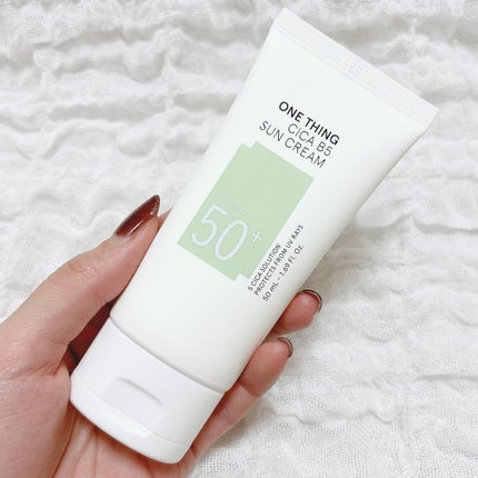 シカB5日焼け止め/ONE THING/日焼け止めクリームを使ったクチコミ(4枚目)