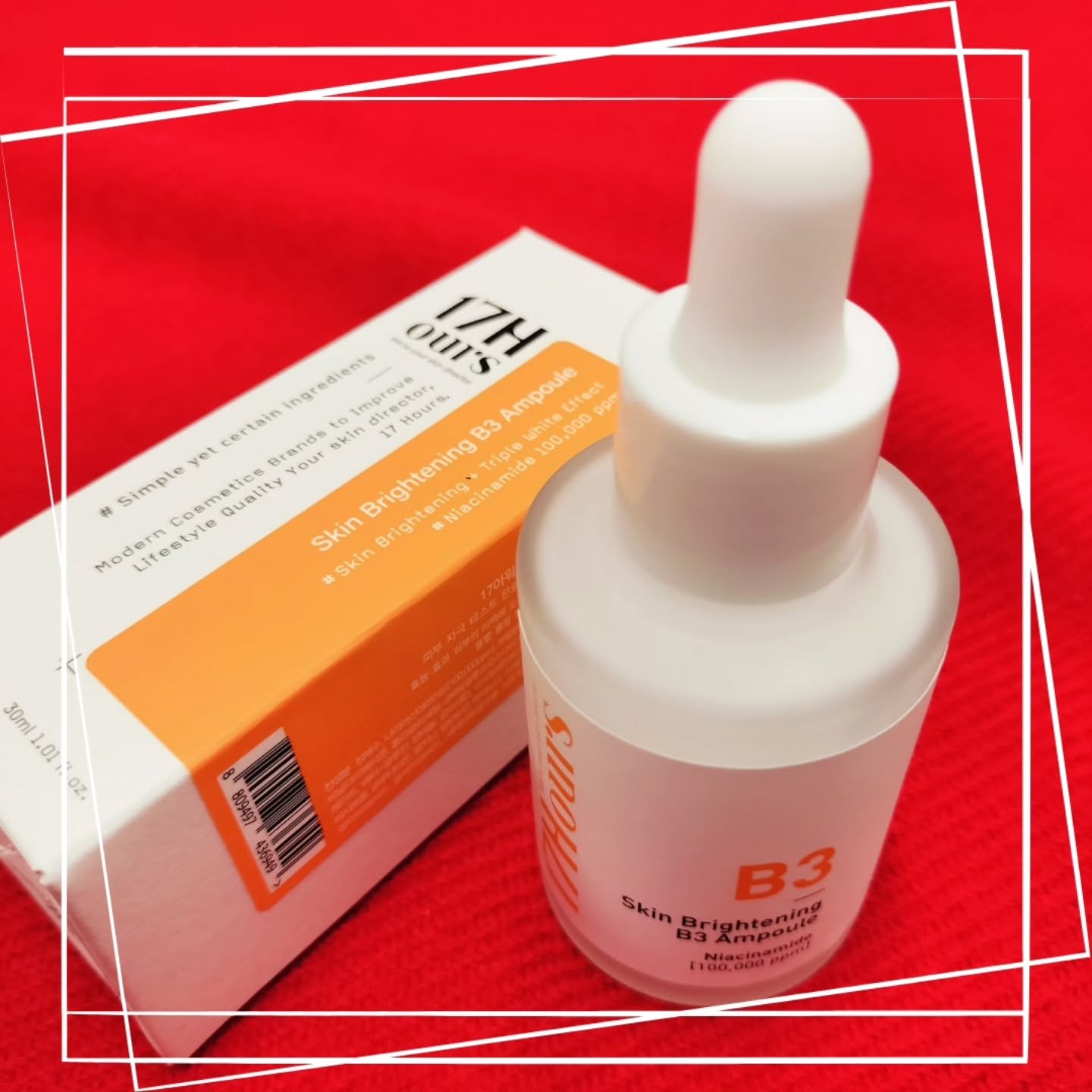 ブライトニングアンプル/17Hour's/美容液を使ったクチコミ（2枚目）