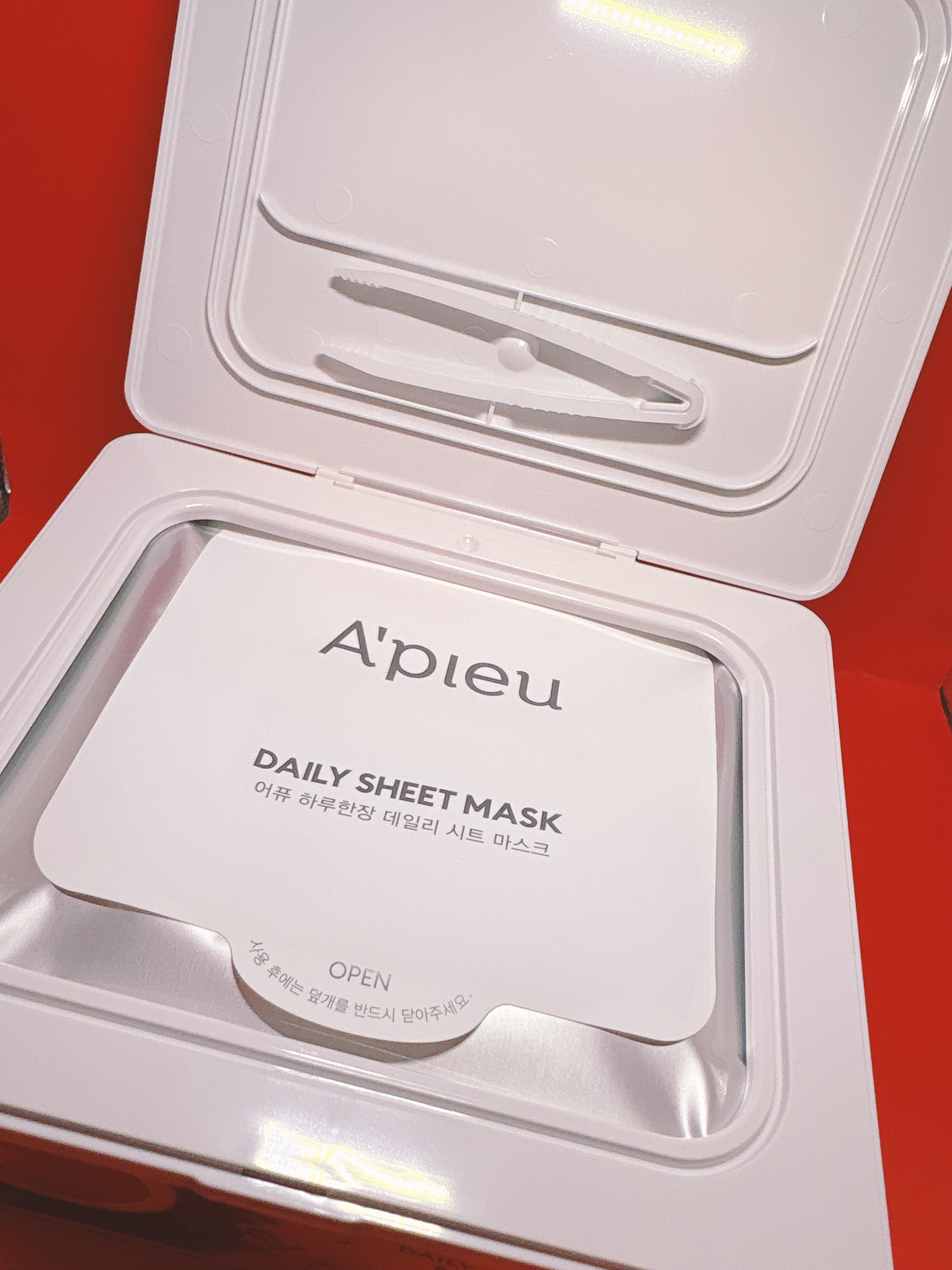 BLACK TEA DAILY SHEET MASK/A’pieu/シートマスク・パックを使ったクチコミ（2枚目）