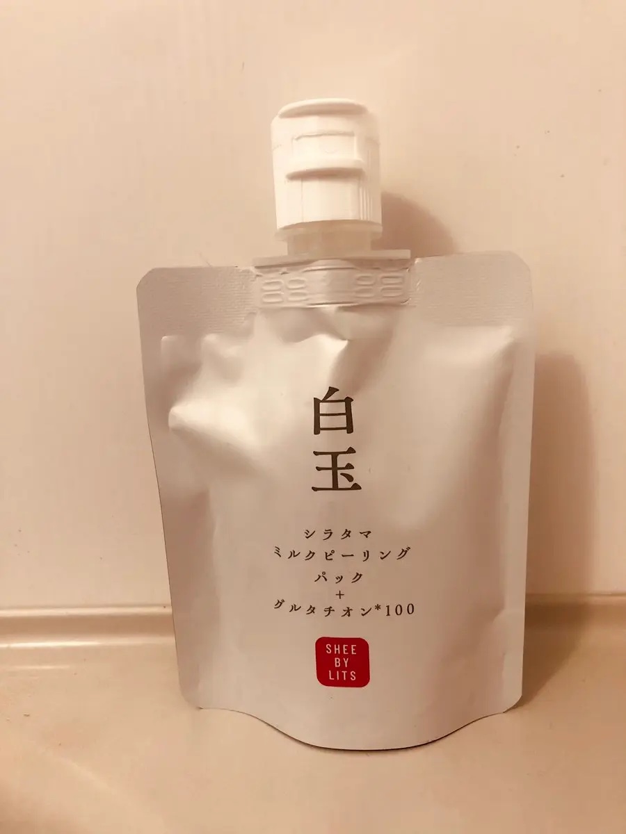 SHEE BY LITS 白玉ミルクピーリングパック/リッツ/洗い流すパック・マスクを使ったクチコミ（1枚目）
