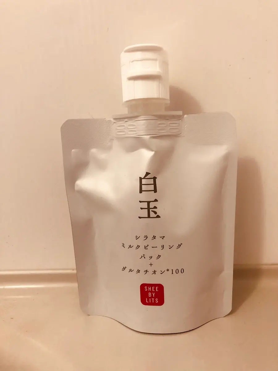 SHEE BY LITS 白玉ミルクピーリングパック/リッツ/洗い流すパック・マスクを使ったクチコミ(1枚目)