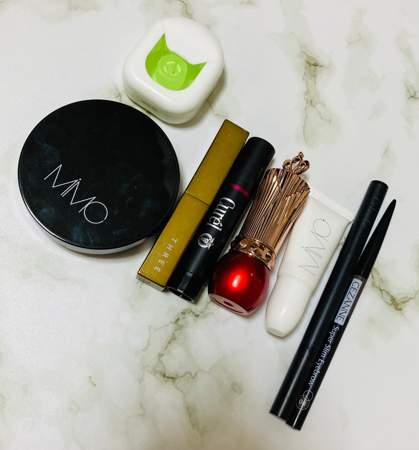 yumix777 on LIPS 「セリアで購入したポーチです。ベージュの色と、片面が小さなハート..」(2枚目)