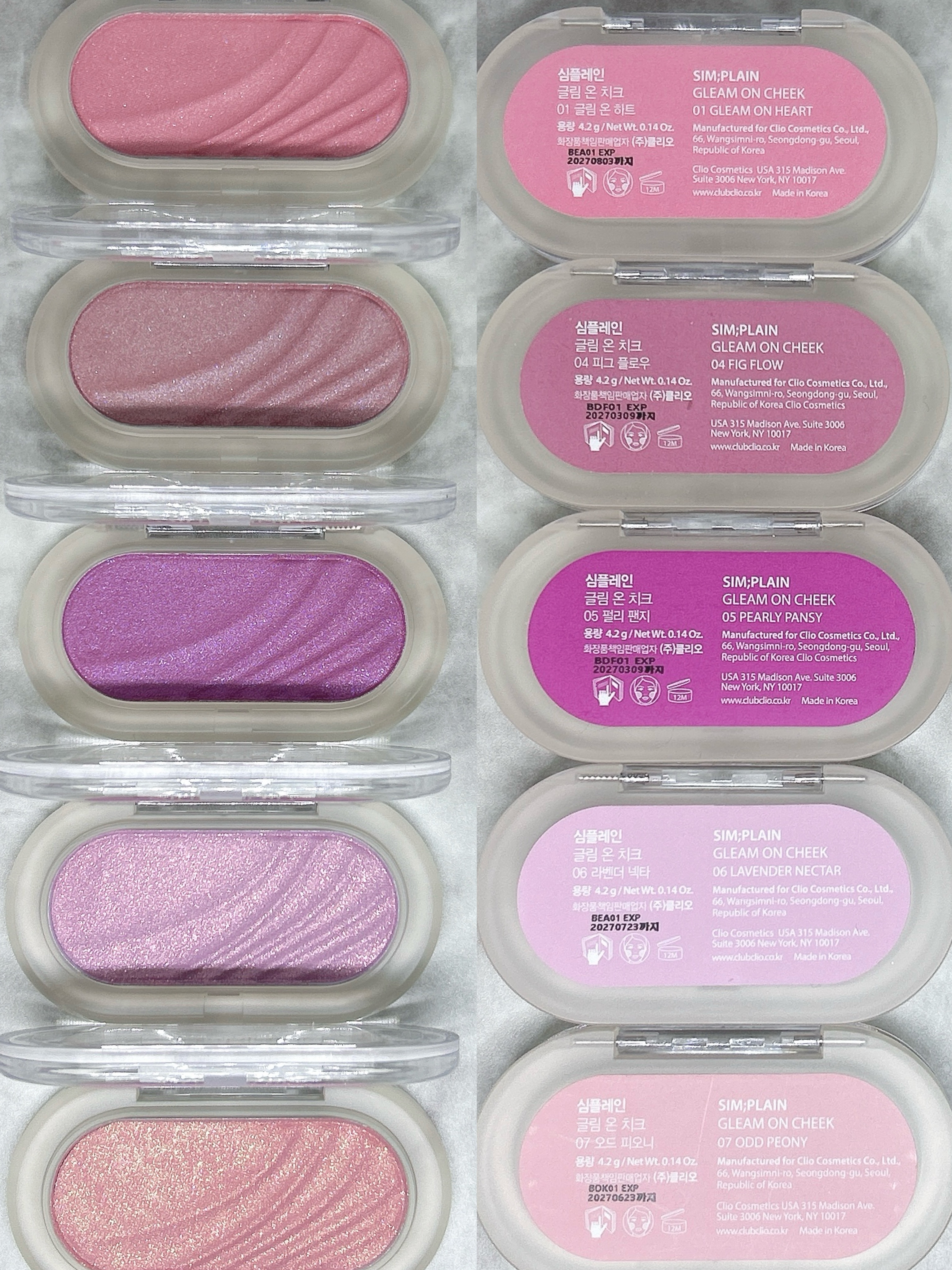 グリームオンチーク/Sim;plain/ジェル・クリームチークを使ったクチコミ（2枚目）