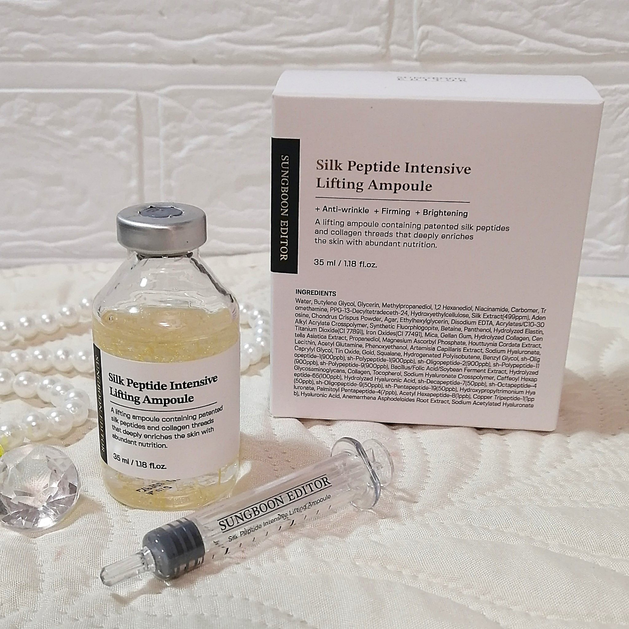 シルクペプチドインテンシブリフティングアンプル/SUNGBOON EDITOR（成分エディター）/美容液を使ったクチコミ（2枚目）