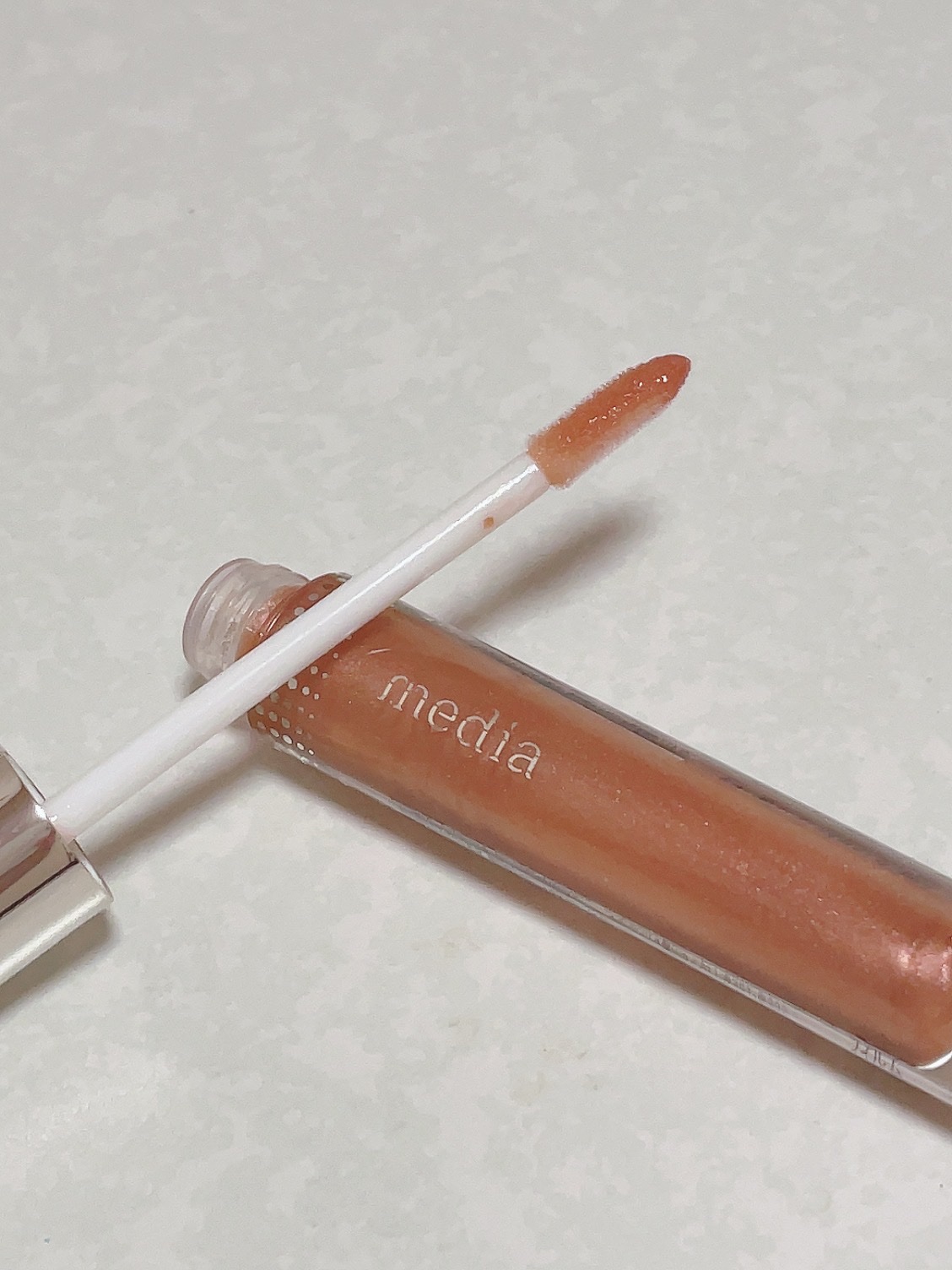 リキッドグロウルージュ/media/リップグロスを使ったクチコミ（2枚目）