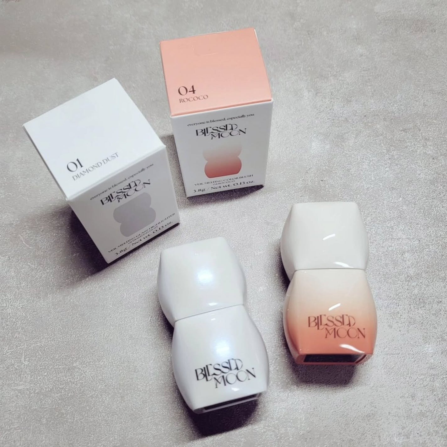 Veil Melting Glass Highlighter 01.Diamond Dust/BLESSED MOON/リキッドハイライトを使ったクチコミ(1枚目)