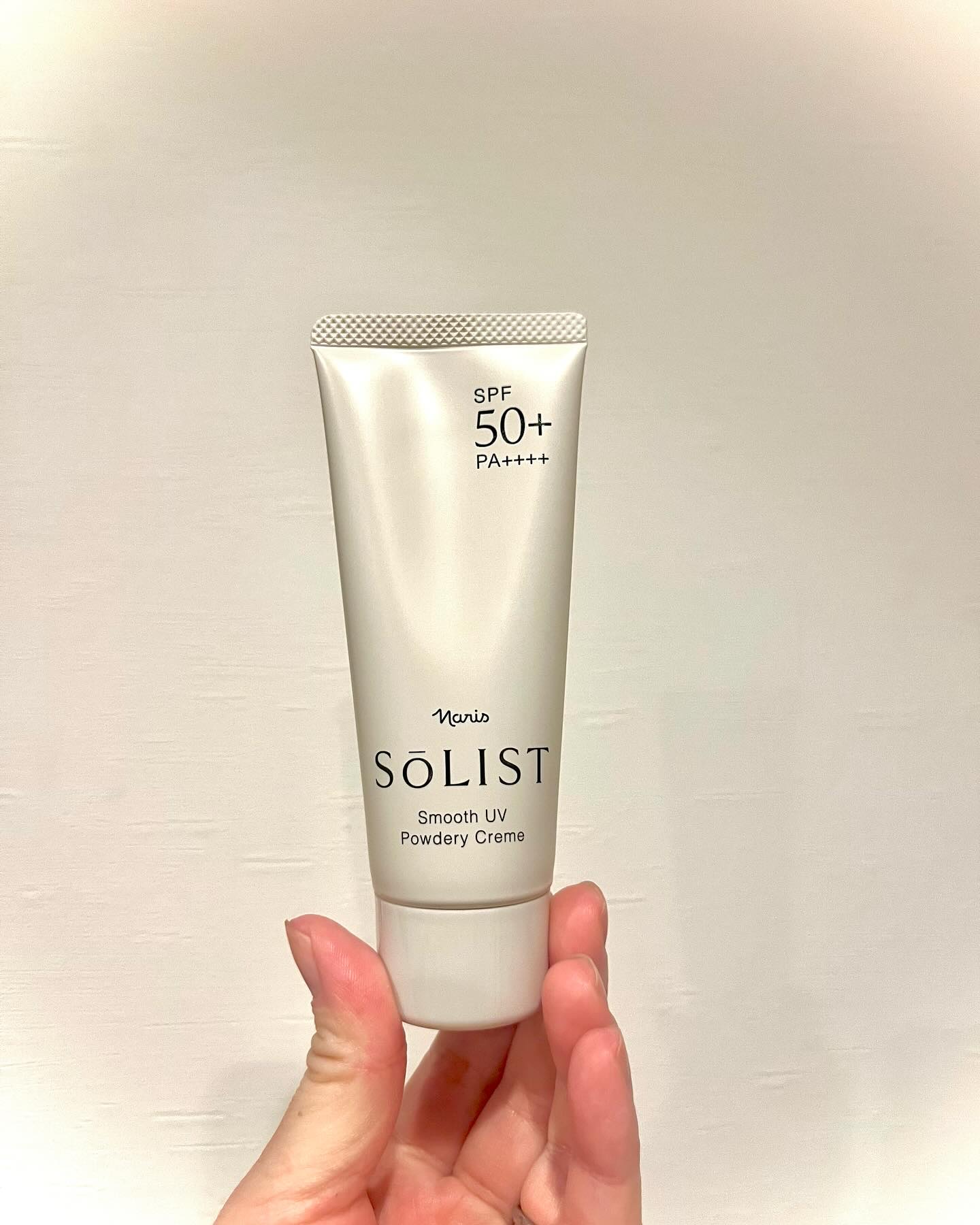 ソリスト スムースUV パウダリークリーム/ナリス化粧品/日焼け止めクリームを使ったクチコミ（1枚目）