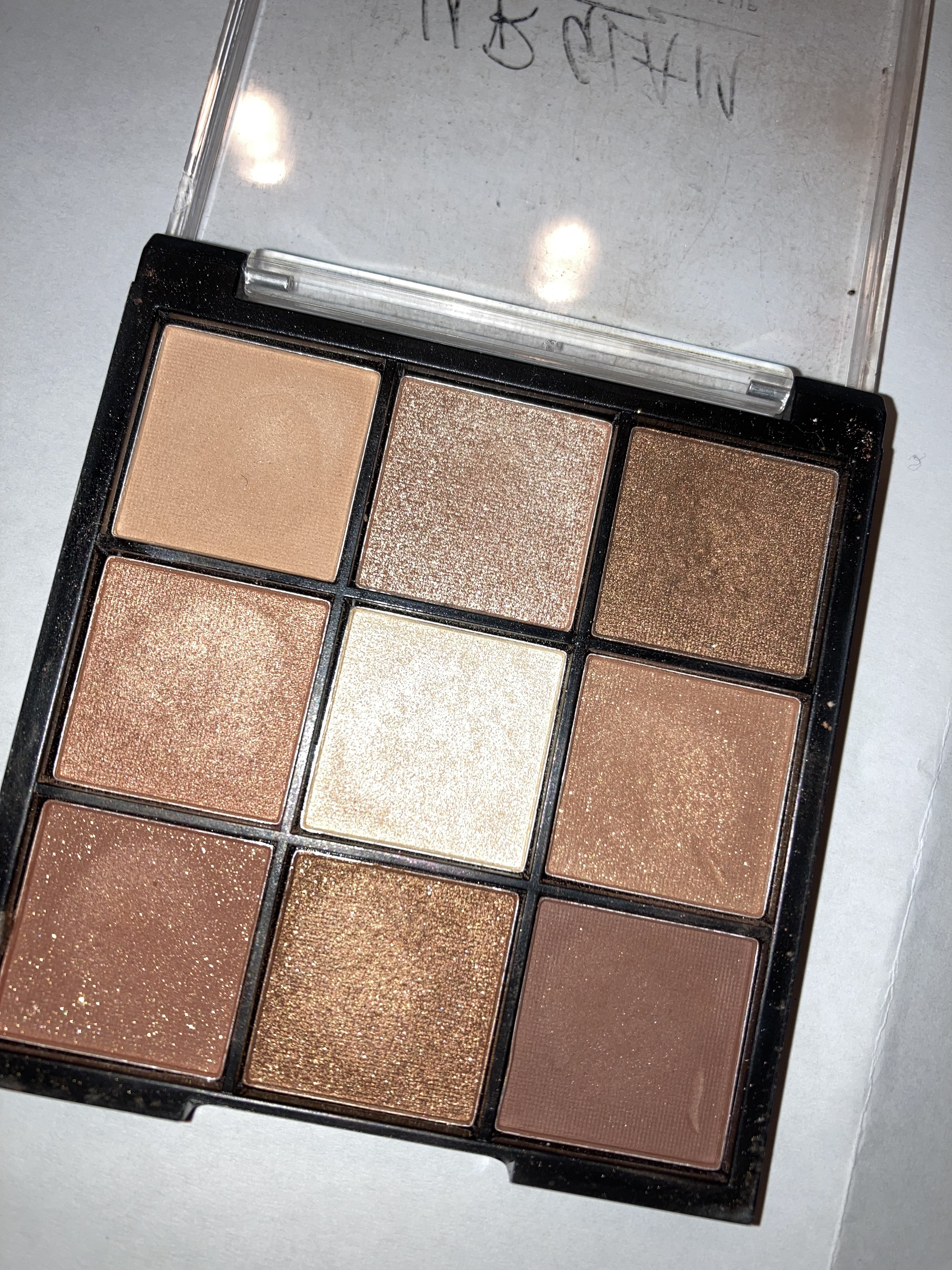 UR GLAM　BLOOMING EYE COLOR PALETTE/U R GLAM/アイシャドウパレットを使ったクチコミ（1枚目）