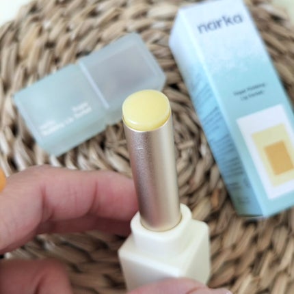 シュガーラビングリップソルベ/narka/リップスクラブを使ったクチコミ(4枚目)