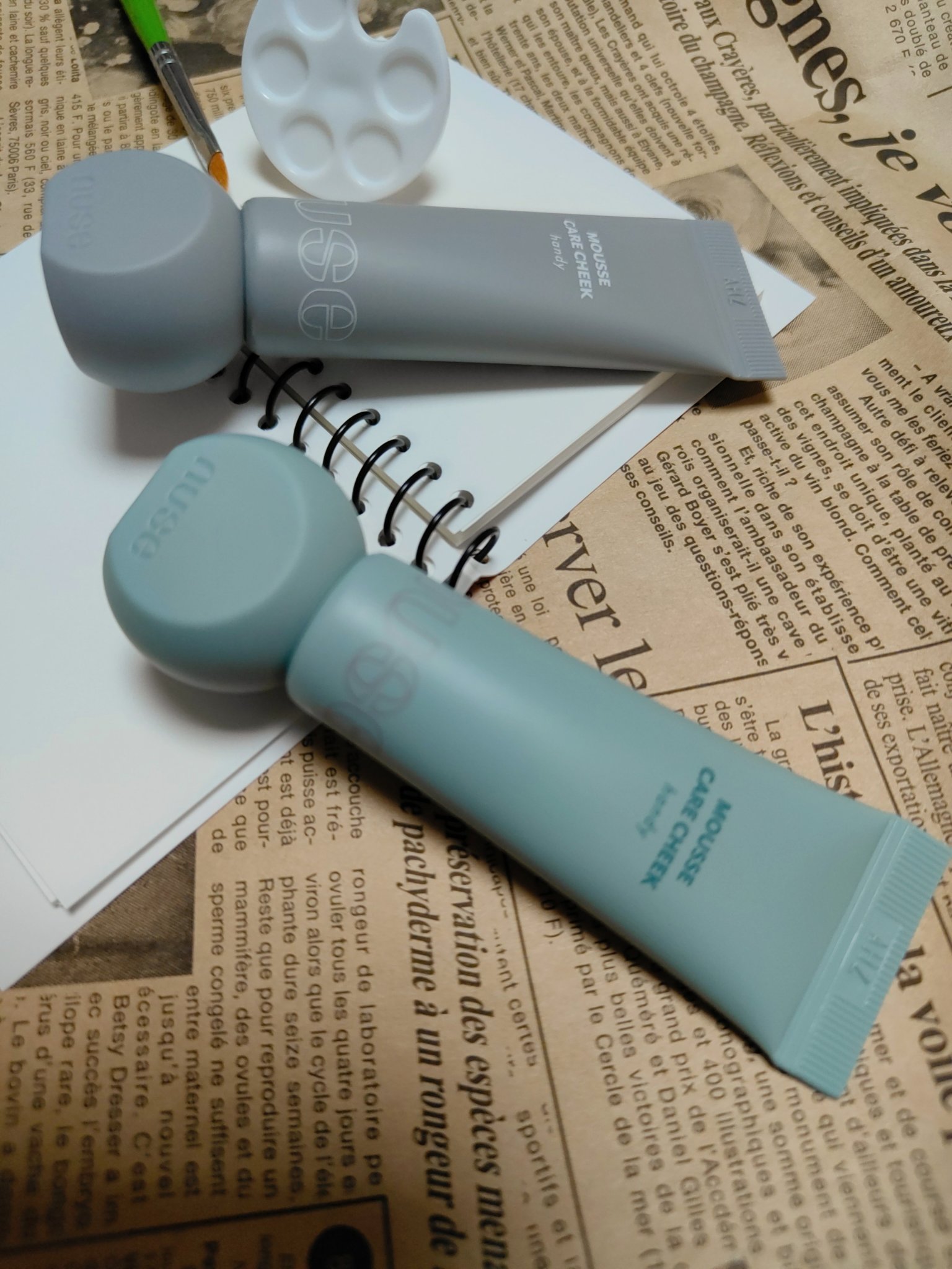 ムースケアチークハンディ/nuse/リキッドチークを使ったクチコミ（1枚目）