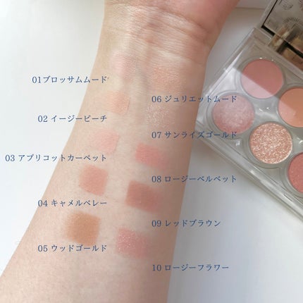 ライトオンアイズシャドウパレット/ルミル/アイシャドウパレットを使ったクチコミ(3枚目)