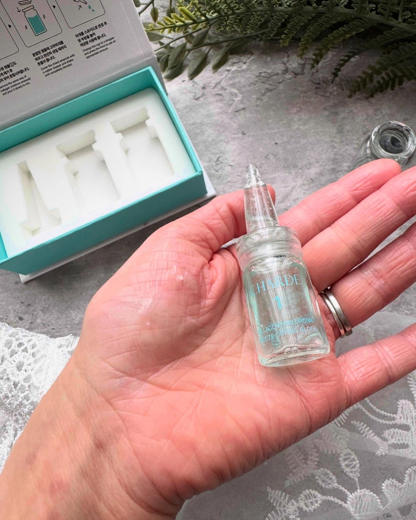 クラウドアンプル 1week キット/CHARDE/美容液を使ったクチコミ(5枚目)