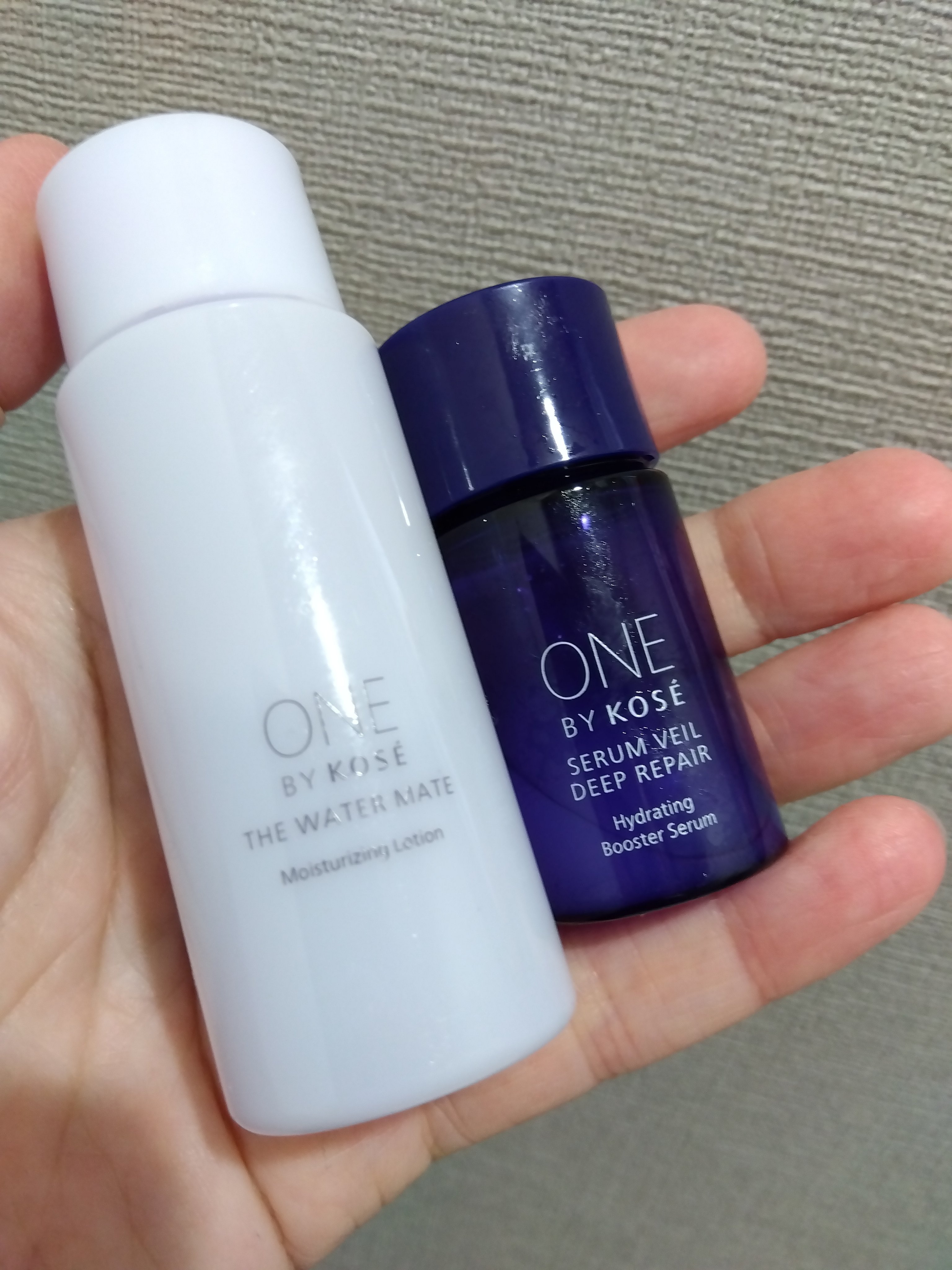 ザ ウォーター メイト ミニサイズ 30ml/ONE BY KOSE/化粧水を使ったクチコミ（1枚目）