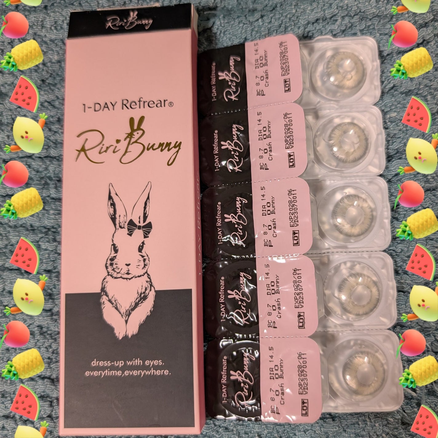 ワンデーリフレア リリバニー/Refrear/ワンデー(1DAY)カラコンを使ったクチコミ(1枚目)