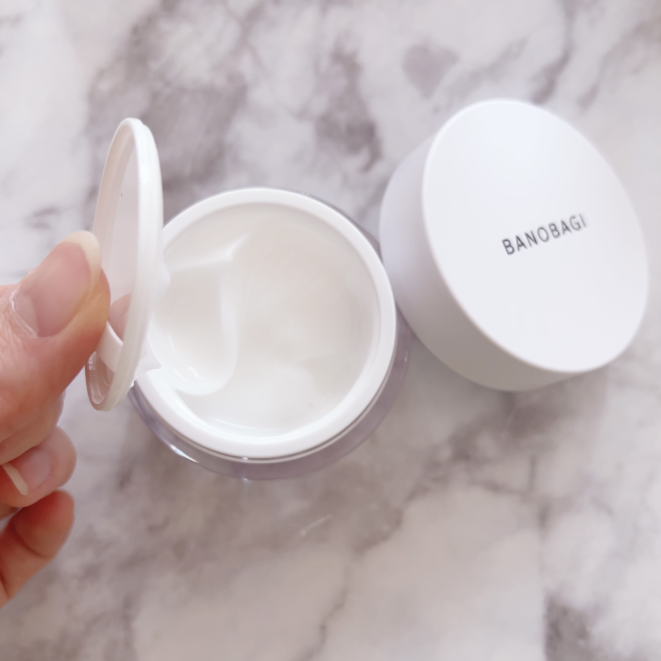 アルファラディアンスメラクリア クリーム/BANOBAGI/フェイスクリームを使ったクチコミ（3枚目）