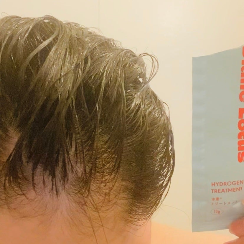 ロータス 水素トリートメント ティー&シトラスの香り/ダイアン/洗い流すヘアトリートメントを使ったクチコミ(3枚目)