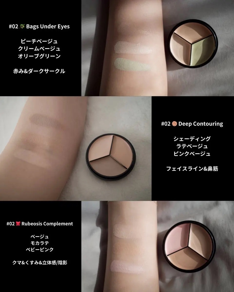 lovelycc マジックカバーチートコンシーラー/LOVELYCC/パレットコンシーラーを使ったクチコミ（2枚目）