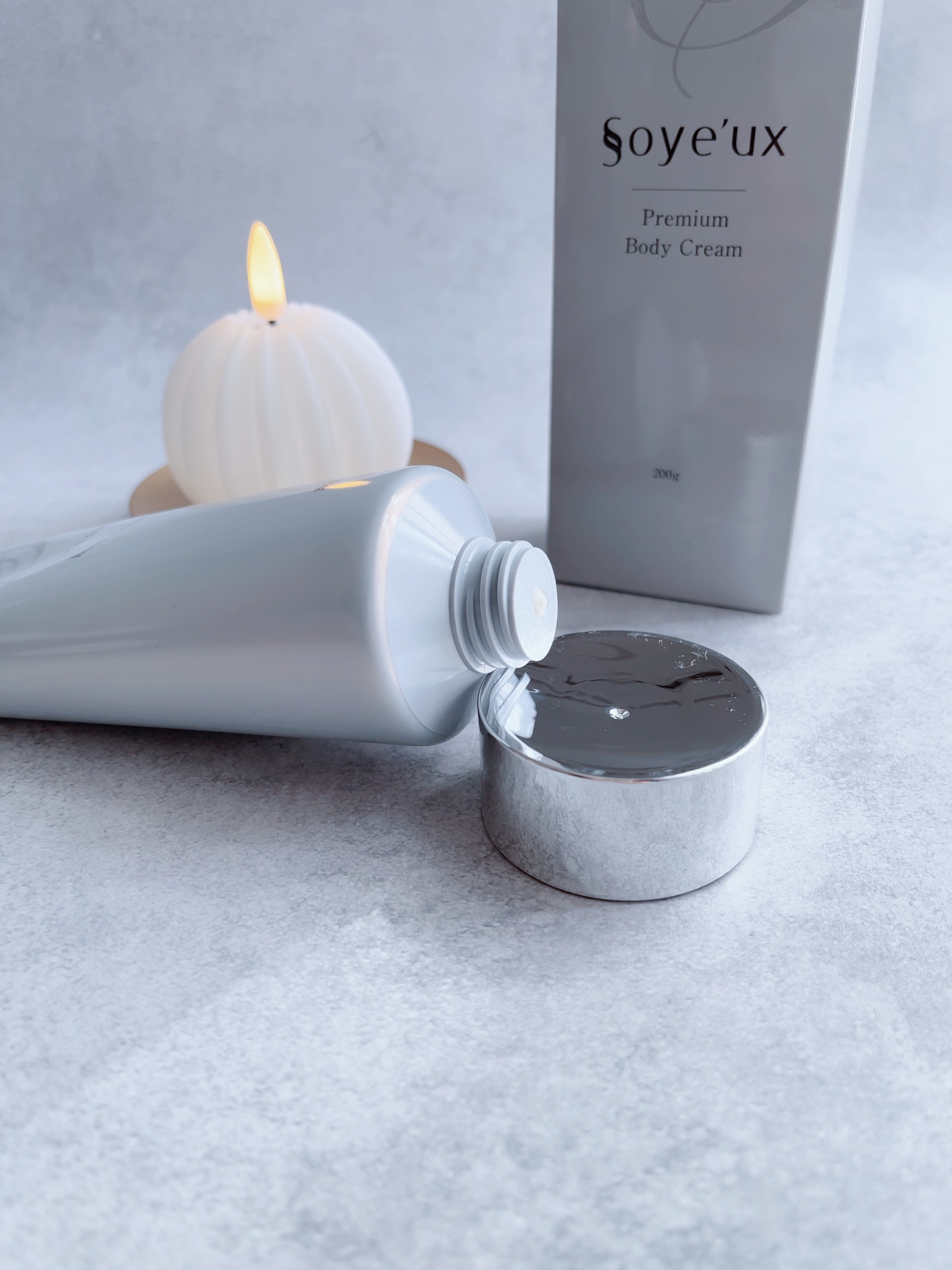 プレミアムボディクリーム/ソワユー化粧品/ボディクリームを使ったクチコミ（2枚目）