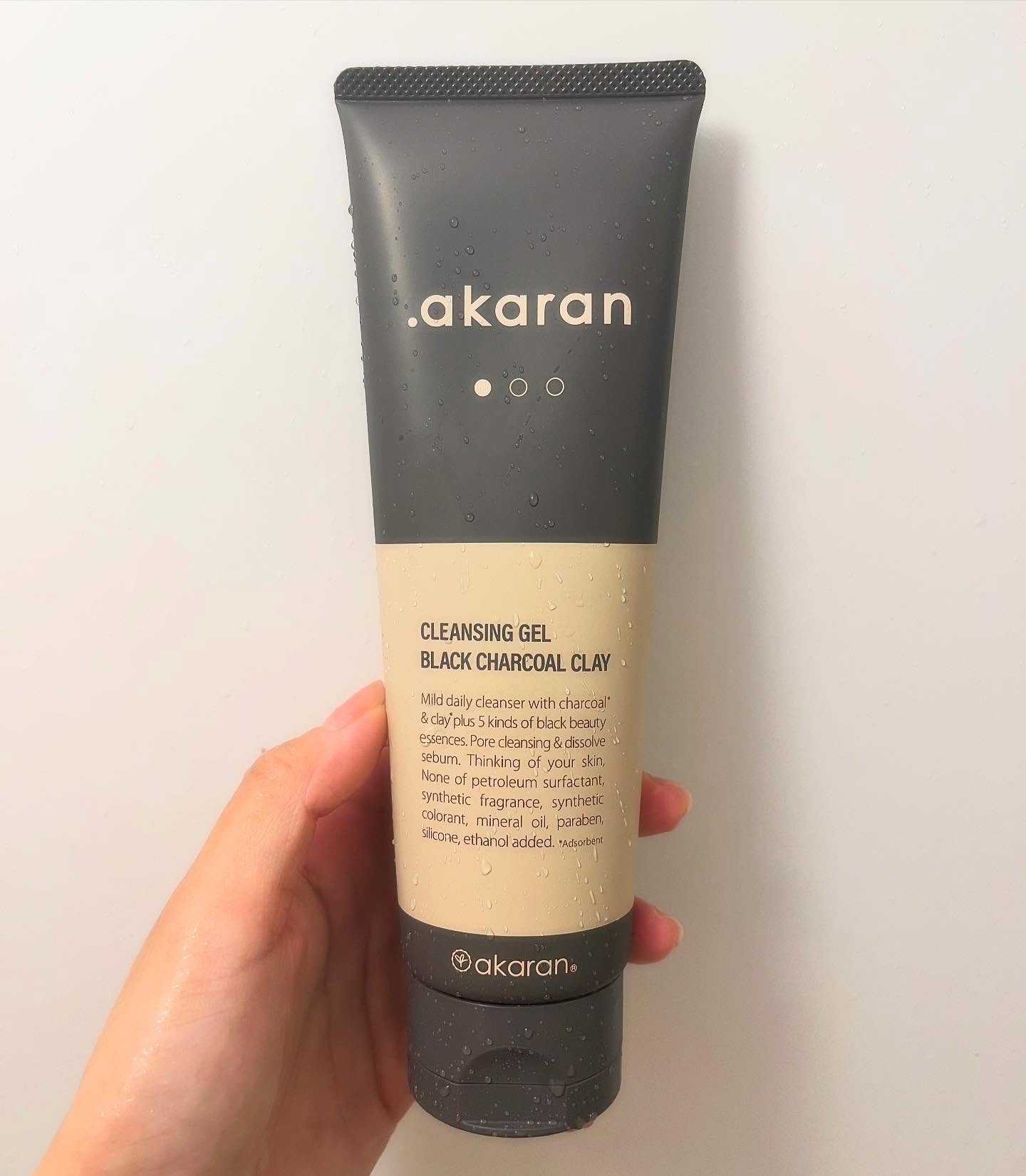 ブラックジェルクレンジング/.akaran/クレンジングジェルを使ったクチコミ（1枚目）