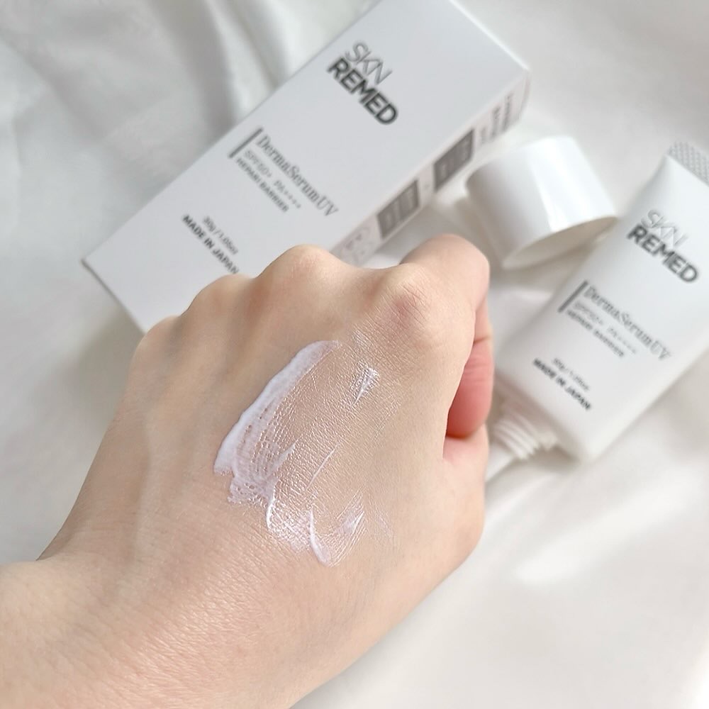 ダーマセラムUV　ヘパリバリア/SKN REMED/日焼け止め・UVケアを使ったクチコミ（3枚目）